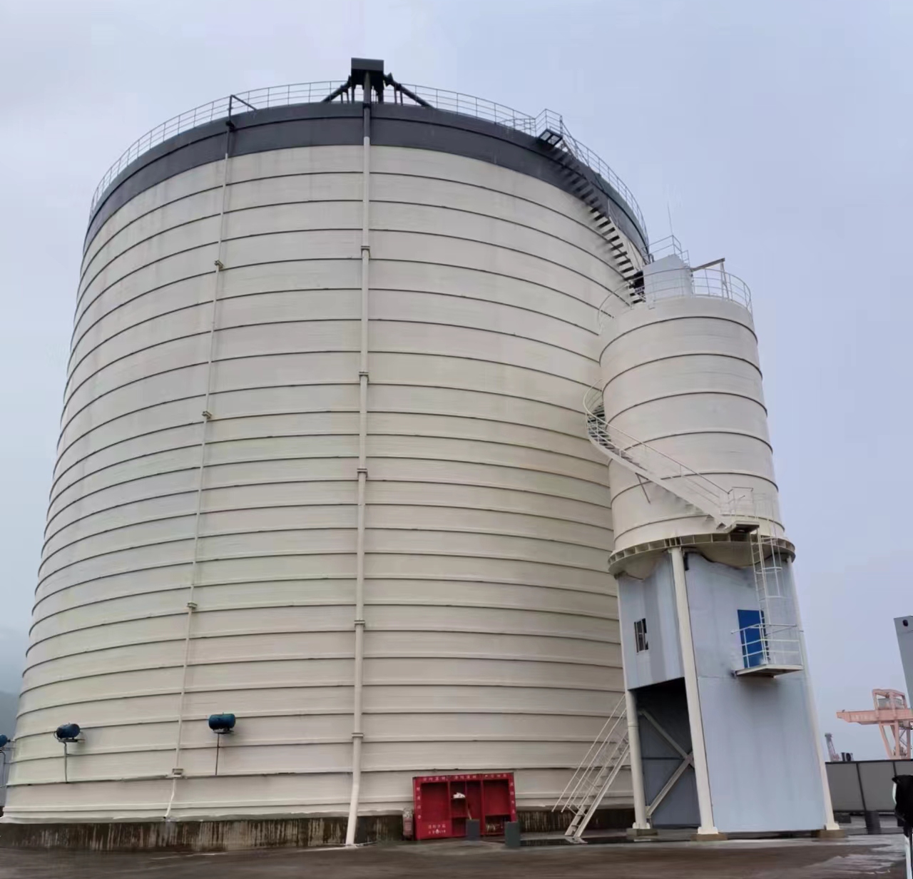 龙安10万吨水泥钢板库