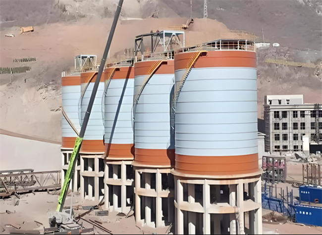 龙安高架钢板仓