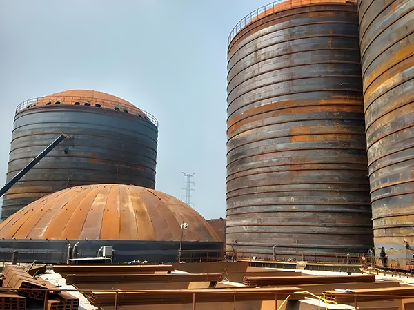 龙安焦粉钢板仓